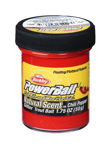 NYHED! PowerBait Glitter Natural Scent Spice